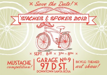 'Staches & Spokes 2012
