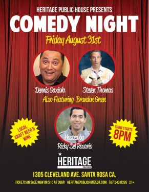 Comedy Night at Heritage House
