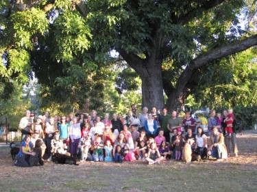 The traditional Last Bocce Night Photo on September 21st