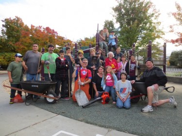 DeMeo Park Clean Up November 17, 2012
