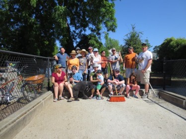 Bocce Clean up Crew
