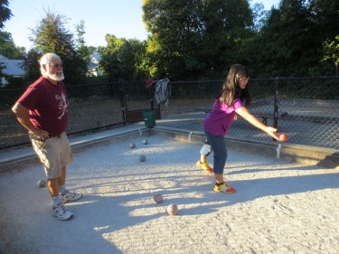 West End Bocce on Friday nights- Come by and play.
