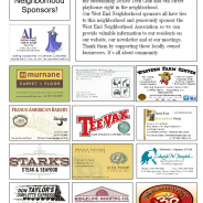 West End Fall Meeting This Thursday November 16th 7 p.m.